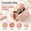 Layered Mesh Cosmetic Bag Zipper Closure Storage Bag New Toiletry Organizer  Accessories Organizer