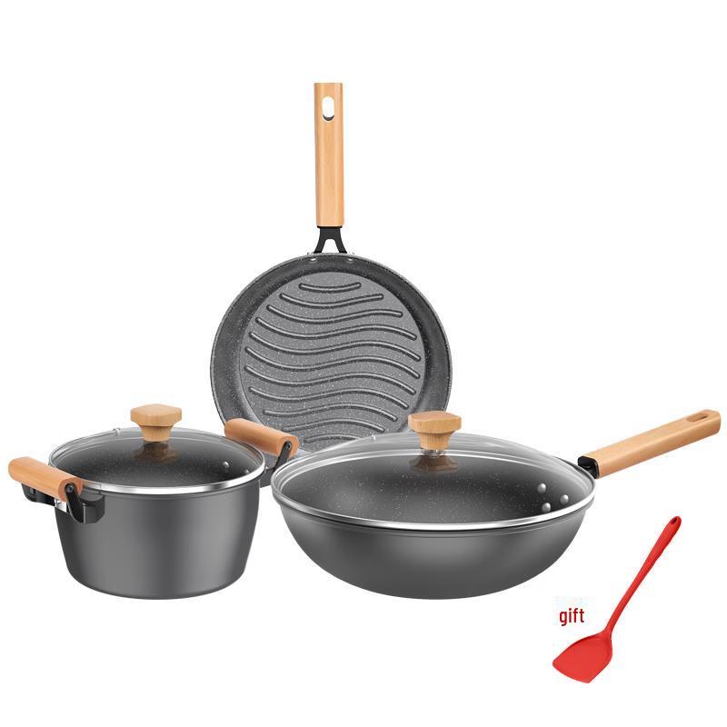 

Kombach Maifan Stone Cookware 3-Piece Set