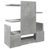 Vidaxl Organizer Na Biurko, Szarość Betonu, 49X20X52,5 Cm