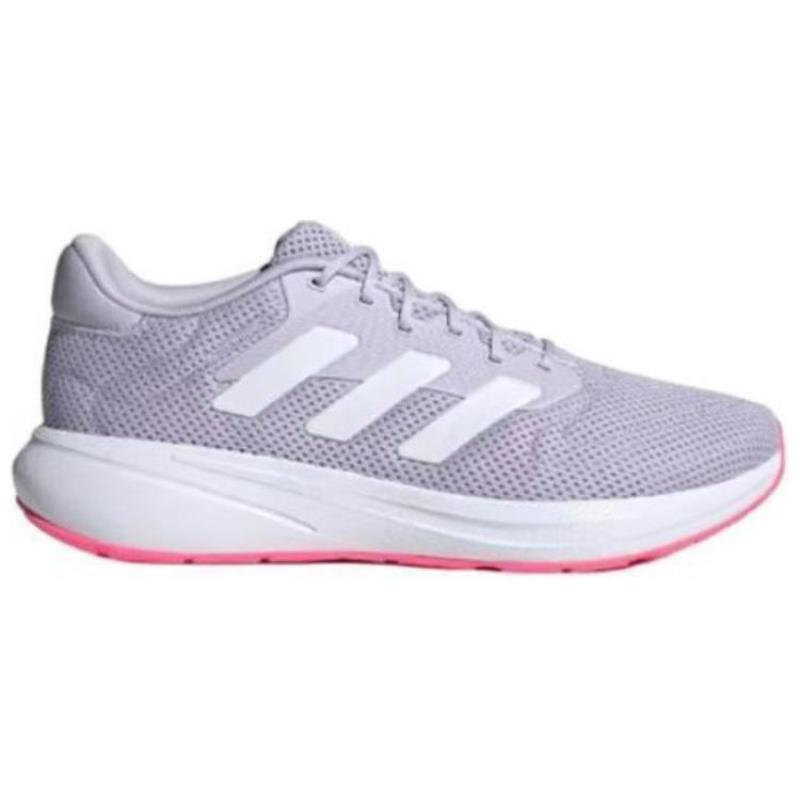 adidas Response Durable Breathable Low-Top Running Shoes Unisex Purple White Sneakers IE3002