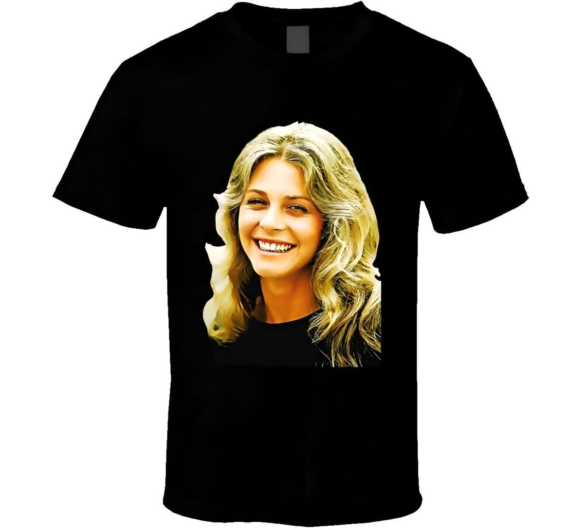 Lindsay Wagner Portrait T-Shirt S чёрный
