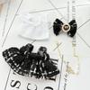 Luxurious Dress Set for 17cm Labubu Dolls with Gold Thread Embellished Mini Dress and Pearl Accessories Dolls' Elegant Outfits