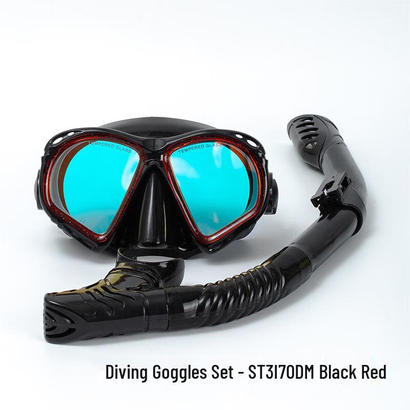 Union Envoy Adult Snorkel Set with Diving Mask