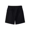 Li Ning Wade Series Solid Color Casual Breathable Loose Sports Shorts Men Shorts Black AKSR677-1