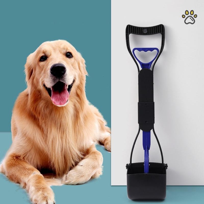Folded Dog Waste Scooper Germproof Waste Scooper Portable for Easy Storage and Travel for Walking Pet Owners