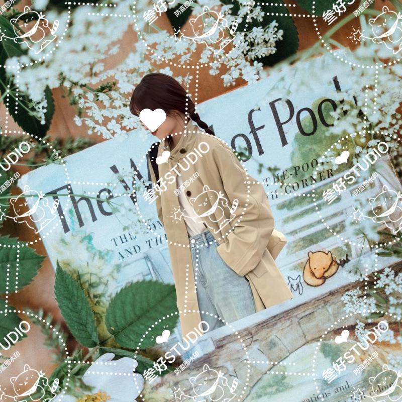 Mittellanger Trenchcoat für Damen - Petite Design, Stilvoll für den frühen Frühling & Herbst, Inspiriert von Korea & Japan, Lässig und Schick.