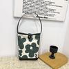 Borsa a Secchiello da Donna Stampata Casual Carina Borsa a Mano Borsa alla Moda Borsa a Spalla