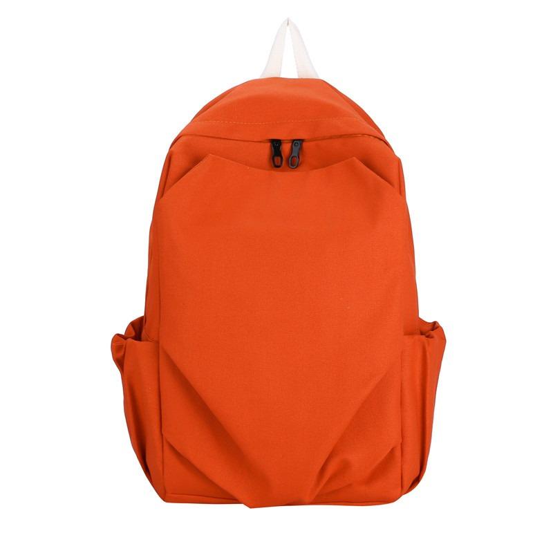 Vintage Backpack Men's Simple Large-capacity Backpack Campus Canvas Junior High School High School College Student Schoolbag Women
