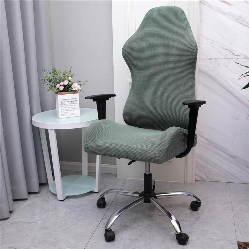 Elastic E-sports Chair Cover for Home Office Internet Cafe Armchair Thickened Cover for Computer Chair Dining Chair