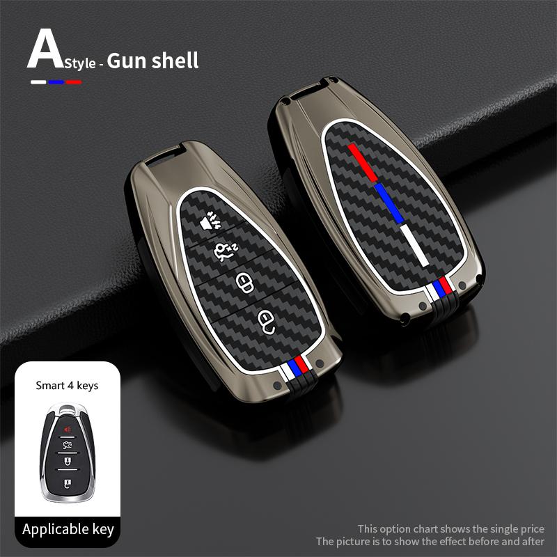 Car Key Case Cover Shell Holder for Chevrolet Onix Equino Orlando Cruze Spark Sonic Camaro Volt Bolt Trax Malibu Blazer Traverse