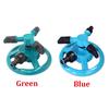 Two-color 360 Degree Rotating Three Nozzle Garden Sprinkler Automatic Watering Lawn Tool