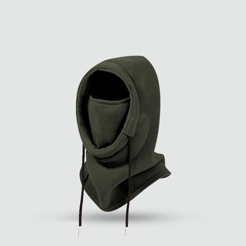 Women Men Scarf Warm Windproof Scarves Thicker Bigger Fleece Collar Hat Autumn Winter Headband