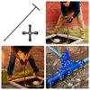 Water Meter Key T-Shaped Anti-Slip Valve Wrench Garden Valve Spanner For Plumbing Irrigation Outdoor Backyard Garden Lawn