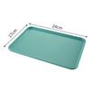 Plastic Serving Tray Home Tea Fruit Dessert Tray Anti-Slipscratch Resistant Plastic Food Cooking Storage Tray Kitchen Supplies