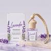 Lavendel Duftender Auto Lufterfrischer 8ML Flasche mit Aufhängeseil Natürlicher Duft für Fahrzeuginnenraum Langanhaltendes Aroma