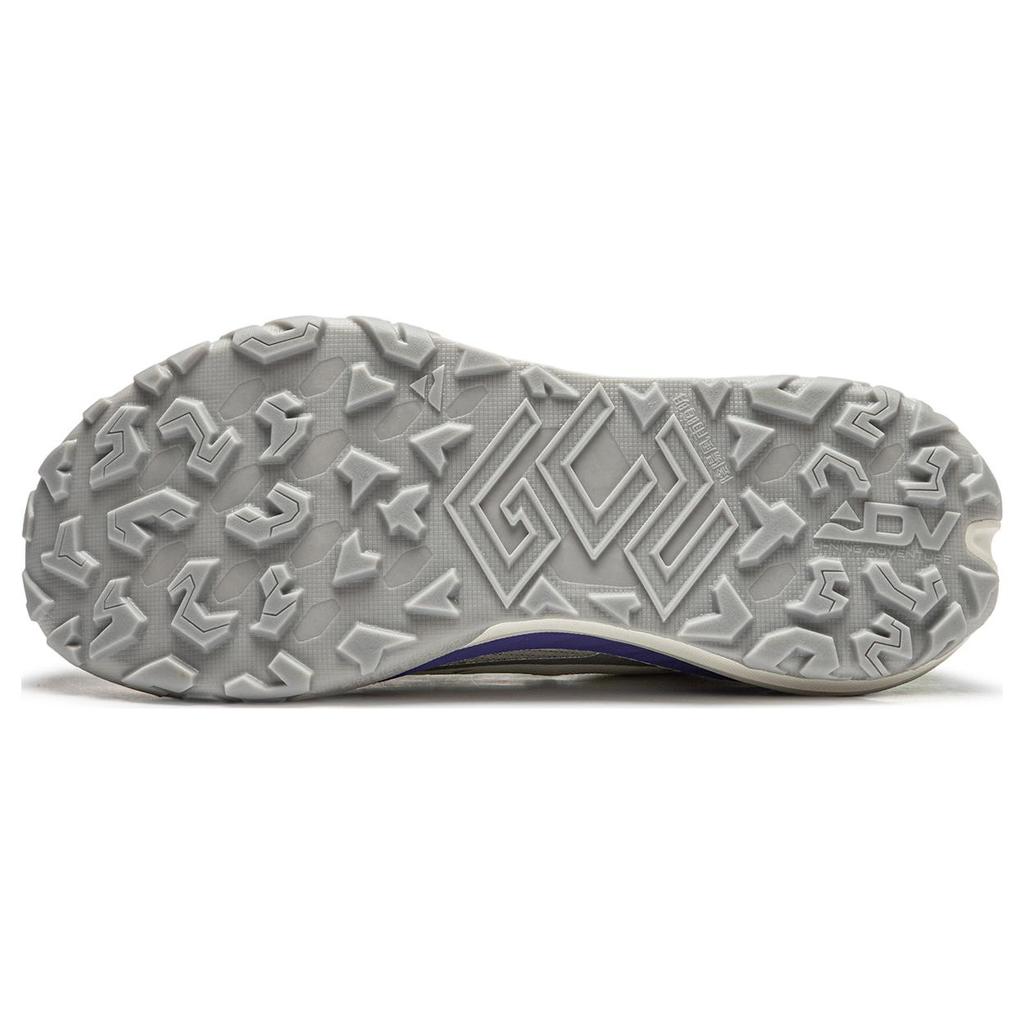 New LiNing Dilu Cushioning Anti Slip And Wear Resistant Low Top Running Shoes Men's Silver Gray ARNT003-7