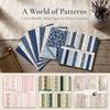 24Sheets Floral Pattern Decorative Paper 6 Inch Background Paper Scrapbook Paper  Scrapbooking