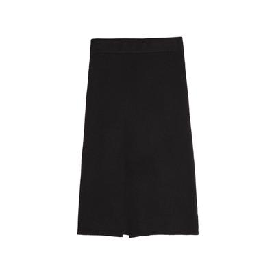 Elegant Comfortable Wool Casual Skirt Women Skirts Black ER49561