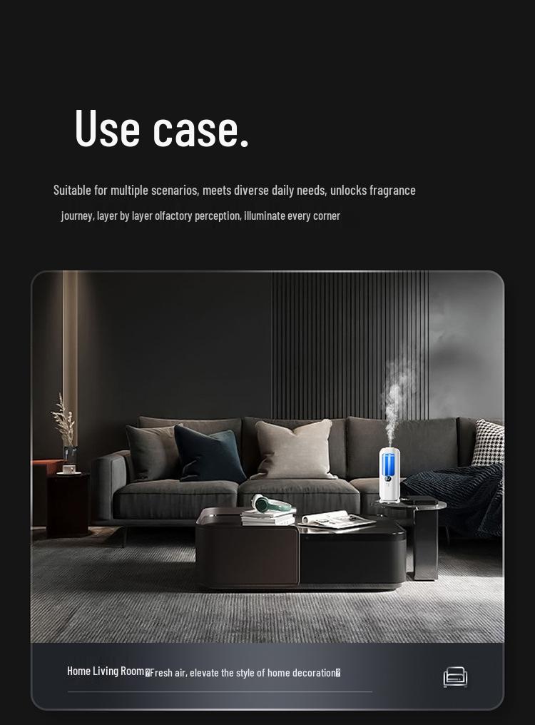 T1 Aroma Diffuser: Automatic Long-Lasting Air Freshener for Home, Toilet, Bedroom, and Hotel