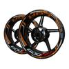 Motorcycle Hub Decal for CBR 600RR Rim Motorcycle Set CBR600RR Wheel Sticker Decal Kit Wheel Sticker (Color : 8)
