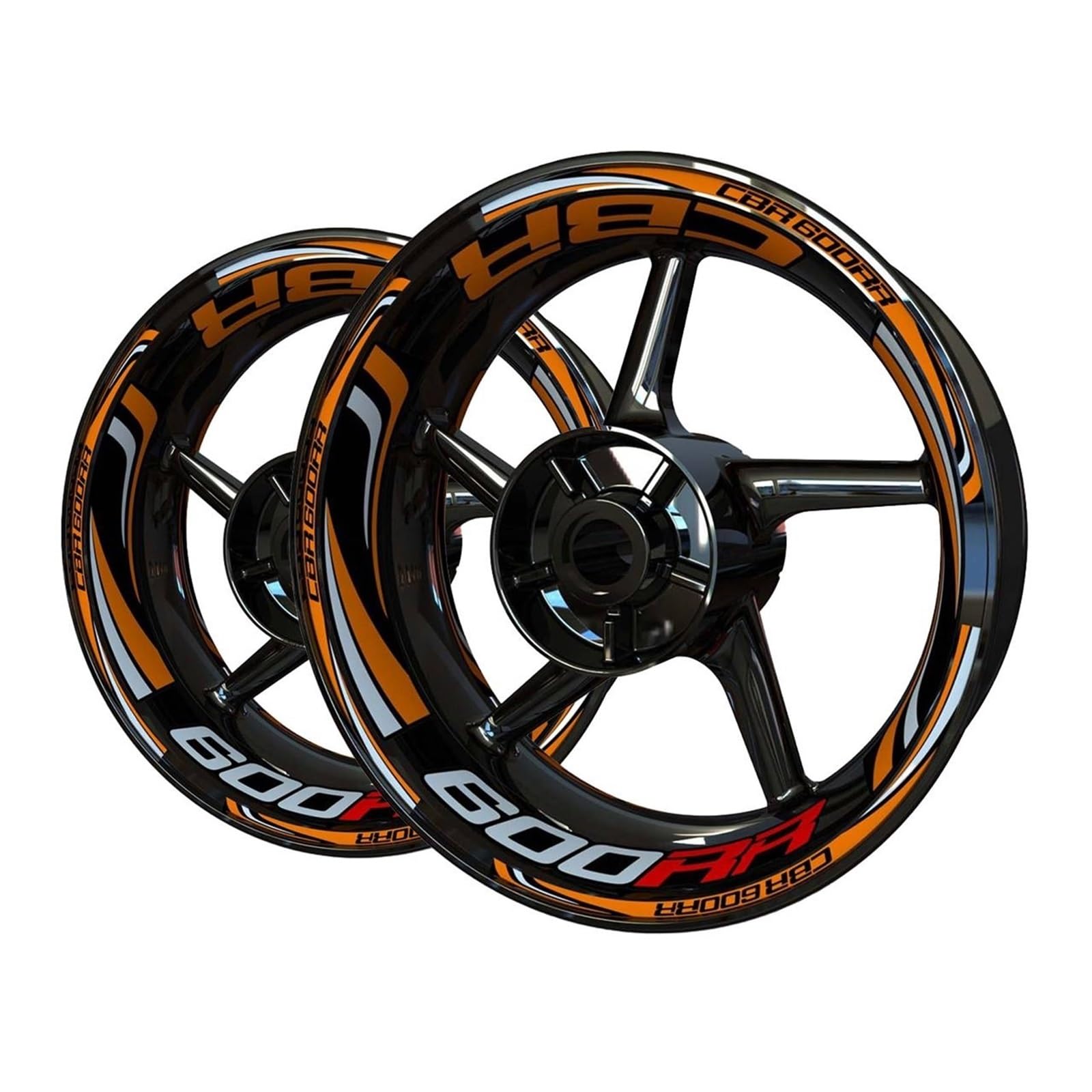 

Motorcycle Hub Decal for CBR 600RR Rim Motorcycle Set CBR600RR Wheel Sticker Decal Kit Wheel Sticker (Color : 8) One Size