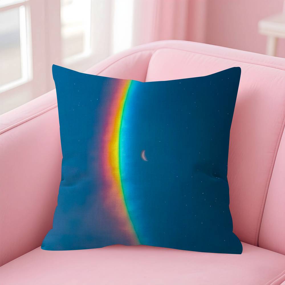 Band CColdplay Moon Music Maple Design Cushion Cover Happy Autumn Harvest decor Holiday Decorati Pillow Cover