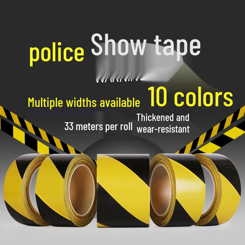 "Durable PVC Floor Marking Tape - Wear-Resistant Workshop & Warehouse Zoning" 