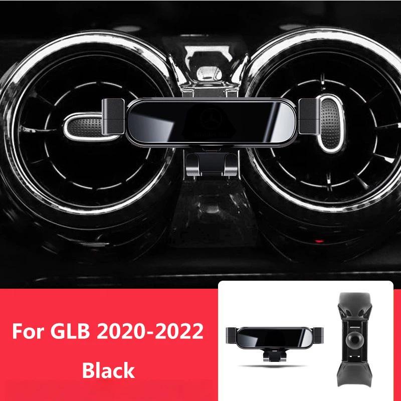 Car Mobile Phone Holder for Mercedes Benz GLB X247 EQB 2022 - 2020 Mounts Bracket GPS Stand Rotatable Support Accessories