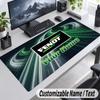 Custom Name Text Mouse Pad Fendt Personalized Desk Pad For Work And Gaming