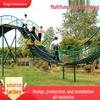 Versatile Outdoor Climbing Rope Ladder & Swings for Children's Physical Training In Kindergarten