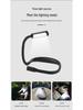 Rechargeable 3-Color Neck Reading Light - Portable, Dimmable, Ideal for Outdoor Camping and Night Reading