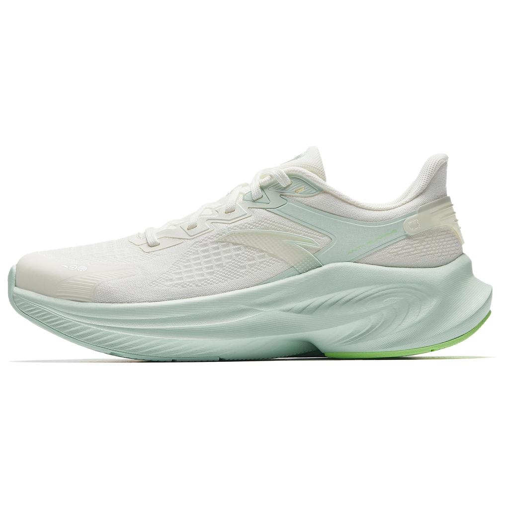 New ANTA Stinger 6 Running Shoes Women's Low Top White Green 922515511-7