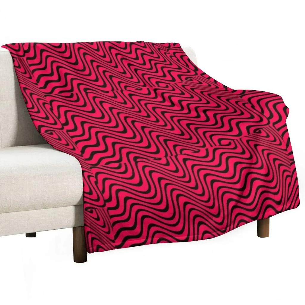 PewDiePie Red And Black Throw Blanket Ultra Soft Flannel Fleece Blanket for All Seasons
