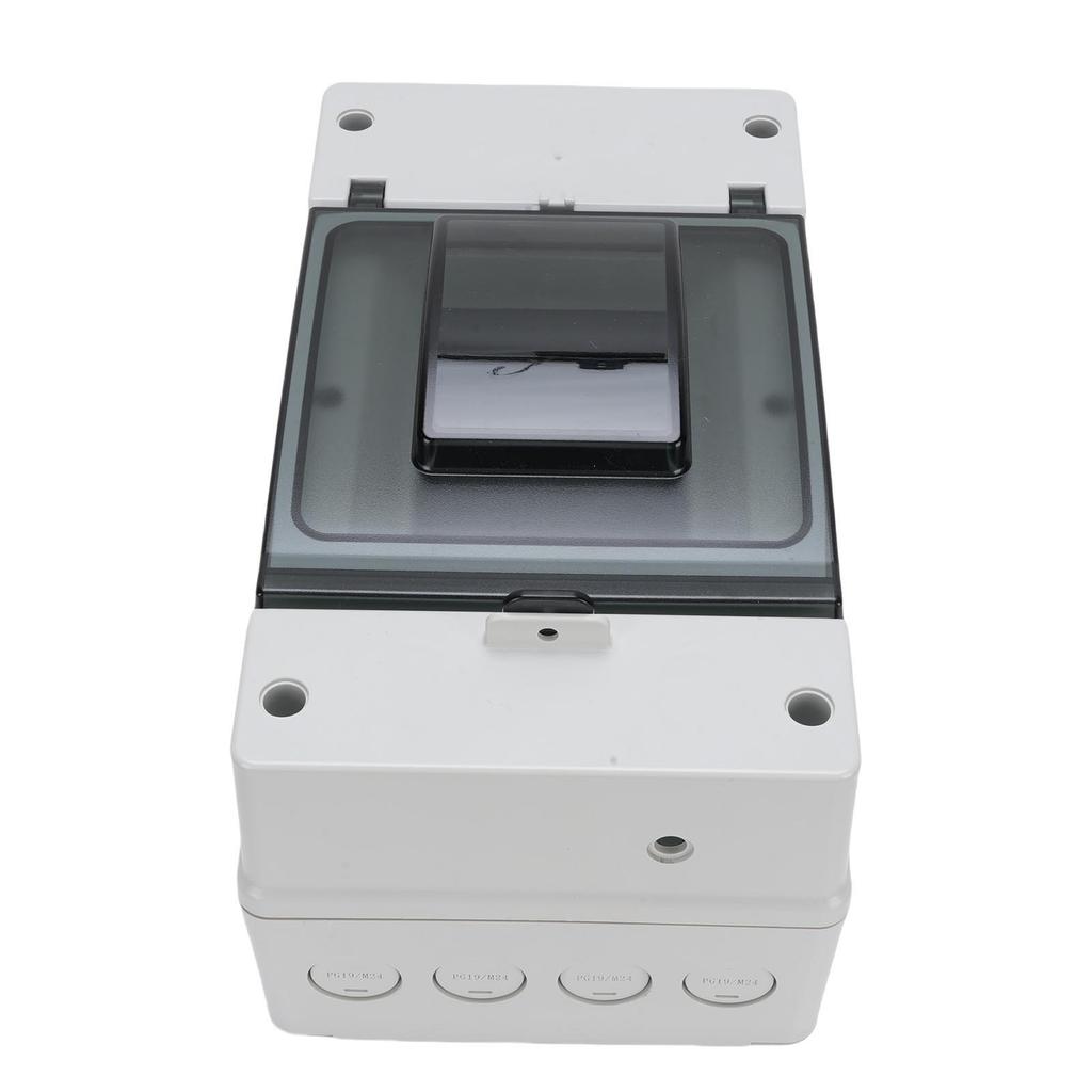 DC Sicherungskasten IP66 Regendicht Kunststoff Außenverteilerkasten für MCCB Solarbatterieschalter