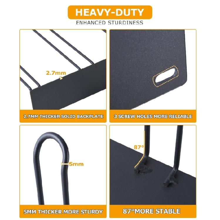 Efficient Boot Rack Storage Shelf Shoe Holder Wall Mounted Shoe Organizer