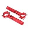 28GC Lightweight Adjustable Motorcycle Foot Pegs Support Aluminum Pedals for Enhanced Riding Comfort and Better Control