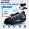 Y10 Motorrad Bluetooth 5.3 Helm Headset Wasserdicht Geräuschreduzierung Motorradhelm Ohrhörer mit Weichem Hartem Mikrofon Kabelloses Freisprechtelefon