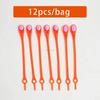 1 Pair Round Elastic Silicone Shoelaces No Tie Universal Comfort Slip On Replacement Shoe Straps for Men Women