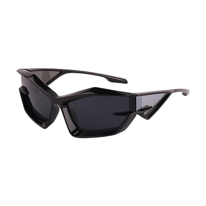 Future Technology Sunglasses Personalized Concave Shape Cat Eye Sunglasses Ins Style Fashion Sunglasses