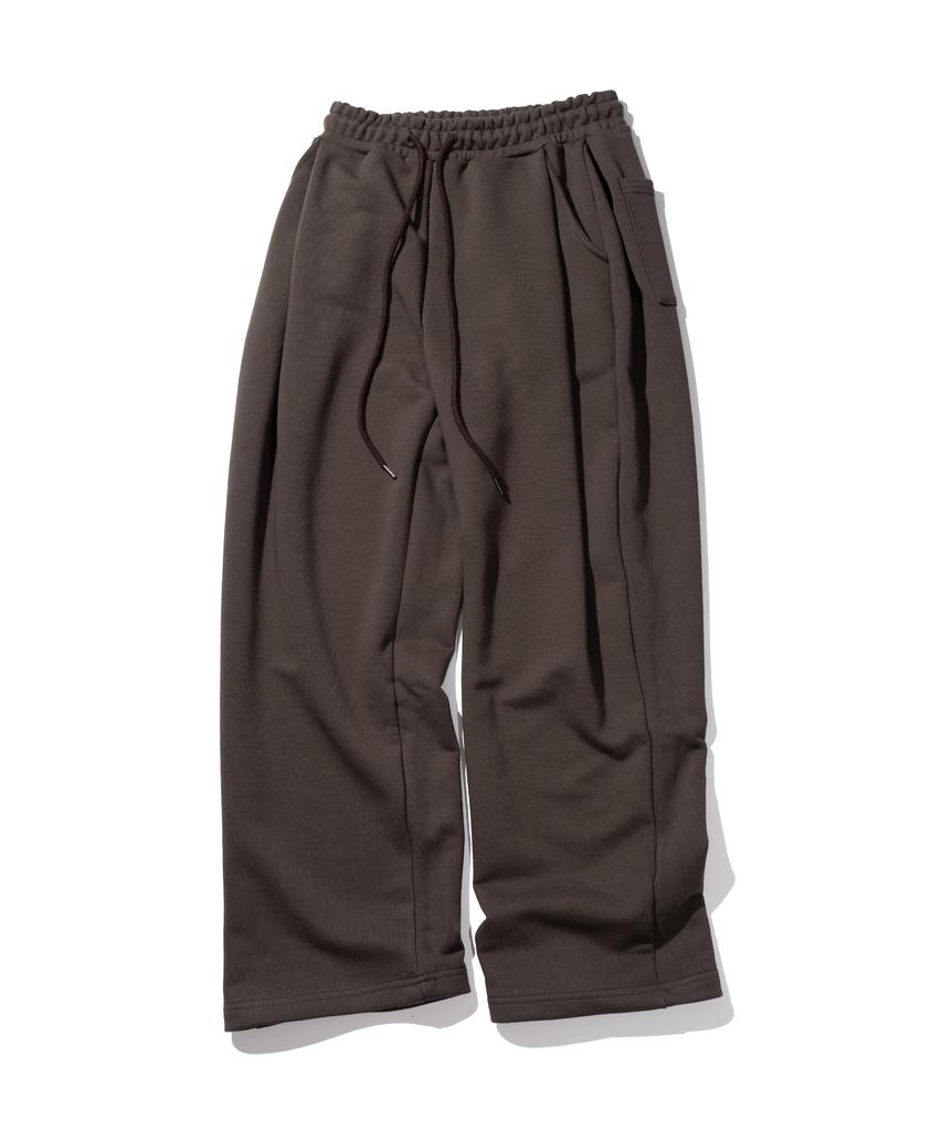 MASSNOUN Unmeasured Logo Double-Pleat Sweatpants Mfitp001-Br