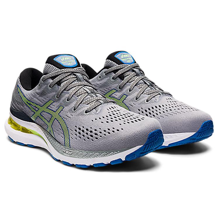 New Asics Gel Kayano 28 Sheet Rock Grey Hazard Green 1011B189-022