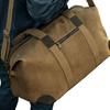 Quadra Heritage Leather Trim Waxed Canvas Holdall