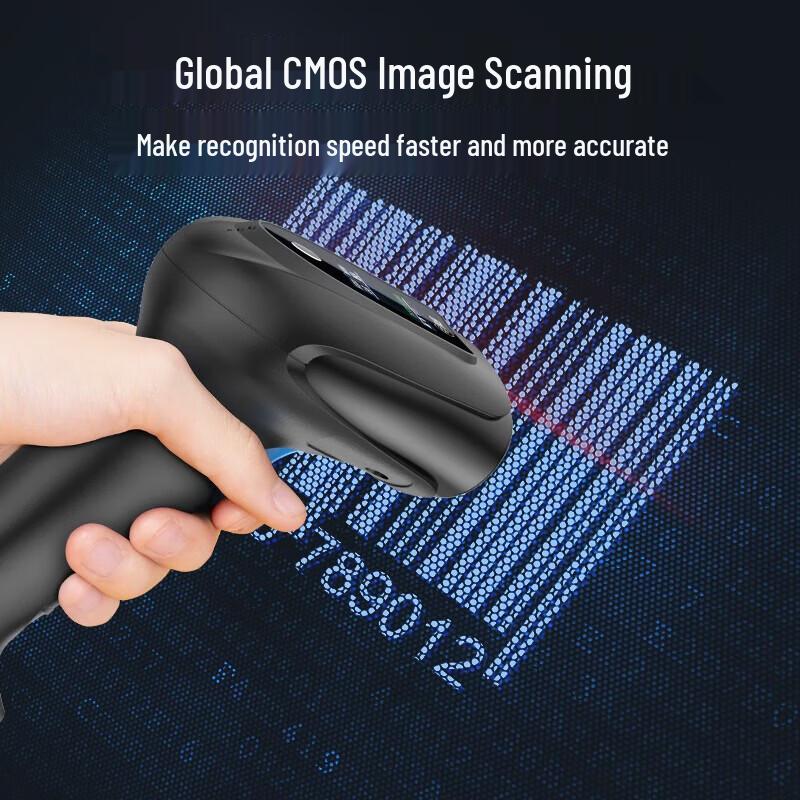 KEMAI EW-5800 Wireless 2D Barcode Scanner