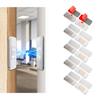 Borrfri Magnetisk Skjutdörr Stark Magnet Dörrlåslist