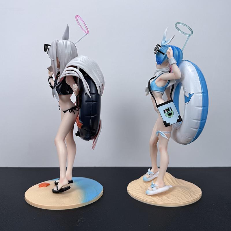 Arona Prana Figure Swimwear Swim Ring Figurine Model Statue Doll Collection Toy Gift