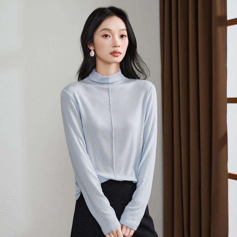 SOFSIL Women's Slim-Fit High-Neck Thermal Base Layer