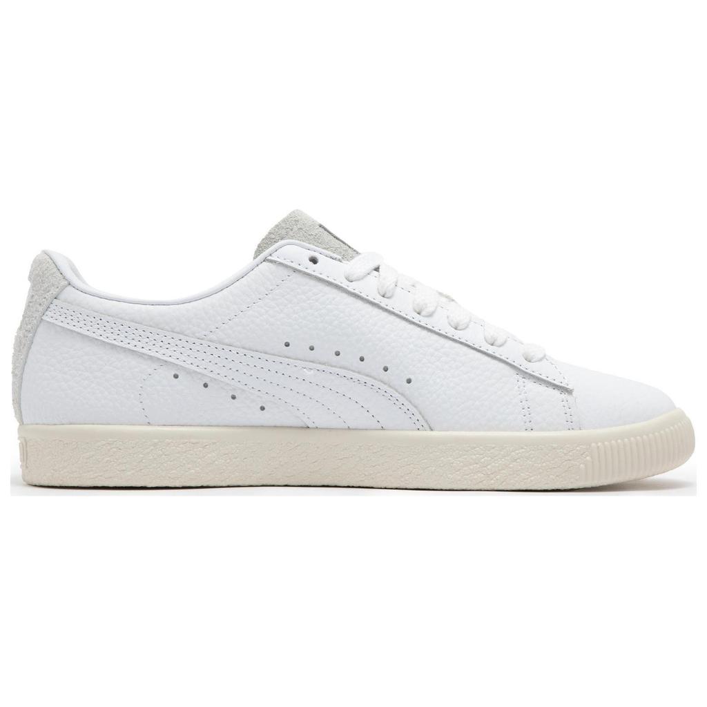 Puma Clyde Premium Unisex White Frosted Ivory Sneakers 394834-01