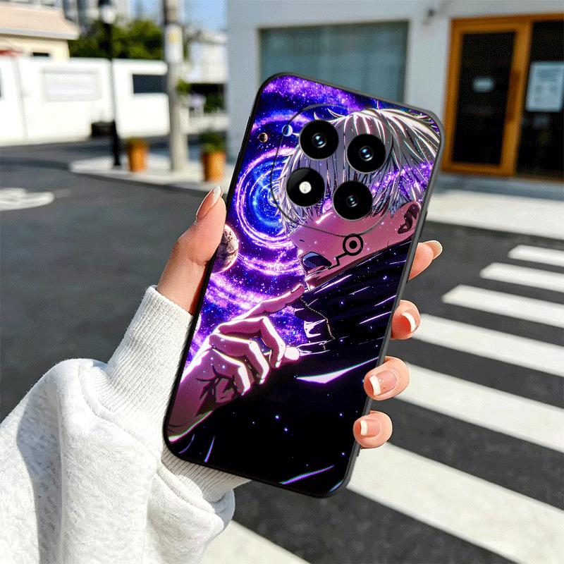 Anime Inumaki Toge JUJUSU Soft Phone Case for Xiaomi Redmi Note 12 13 14 15 Pro Plus 11 12S 11S 11T 10 4G Black Cover Back Shell
