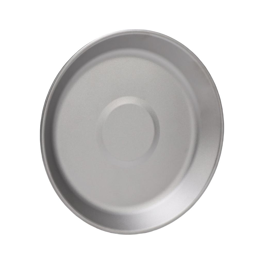 Camping Plate Camping Plates for Camping Survival Cooking BBQ Backpacking Ti Alloy 300ml Outdoor Dishes