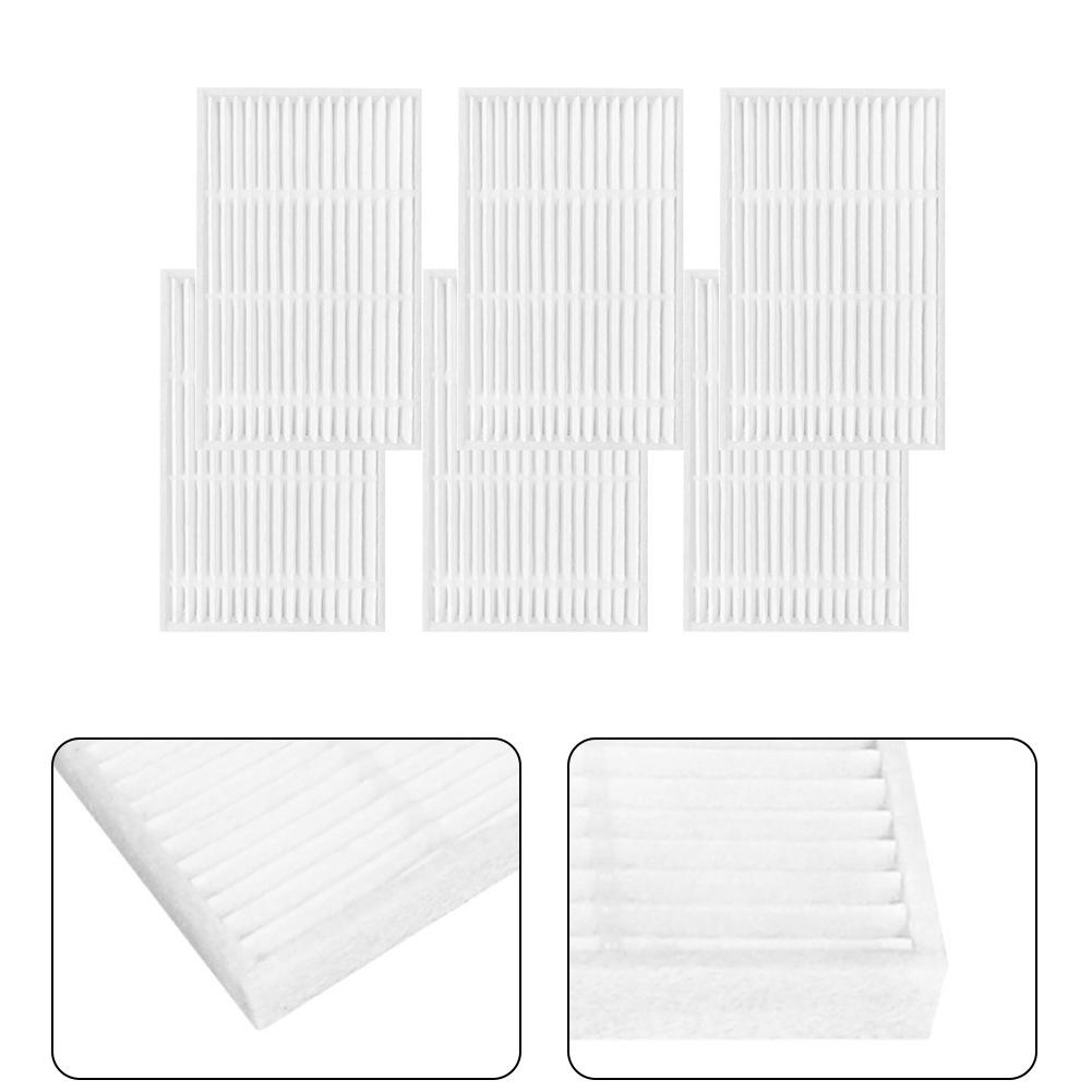 6 Pack Replacement Filters For Haier HSR Home For M3 Robot Vacuum Cleaner, High Efficiency Dust Filter Accessories